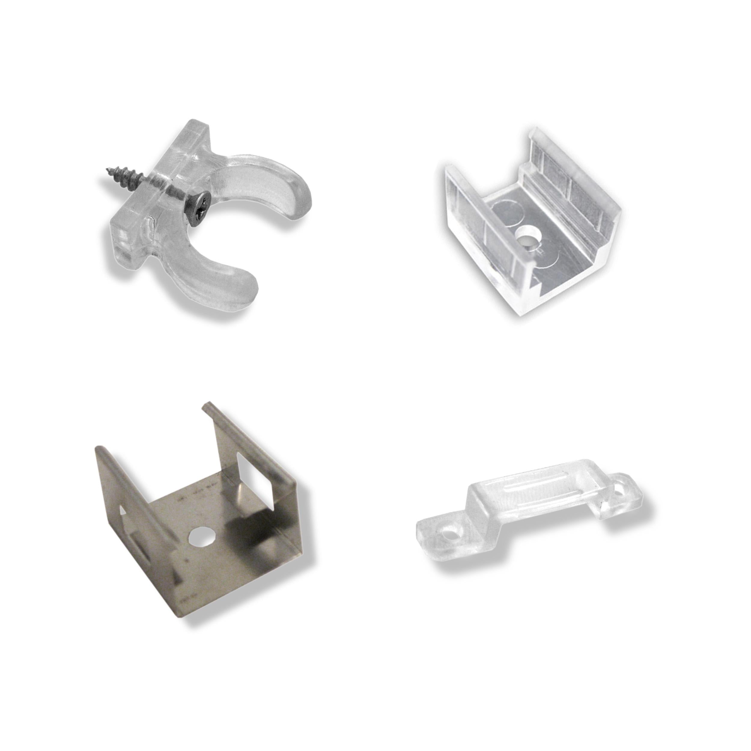 Electrical mounting clips