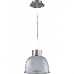 NUVO 60/2923 Gear - 1 Light 12" Pendant with Clear Prismatic Glass