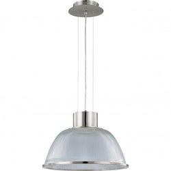 NUVO 60/2925 Gear - 1 Light 20" Pendant with Clear Prismatic Glass