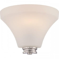 NUVO 62/421 Cody - 1 Light Wall Sconce with Satin White Glass - LED Omni Included