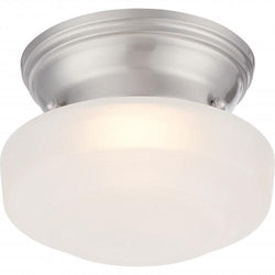 NUVO 62/601 Bogie - LED Flush Fixture with Frosted Glass
