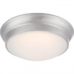 NUVO 62/605 Conrad - LED Flush Fixture with Frosted Glass