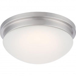 NUVO 62/606 Spector - LED Flush Fixture with Frosted Glass