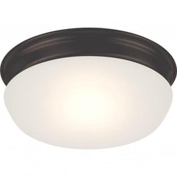 NUVO 62/703 Trevor - LED Flush Fixture with Frosted Glass