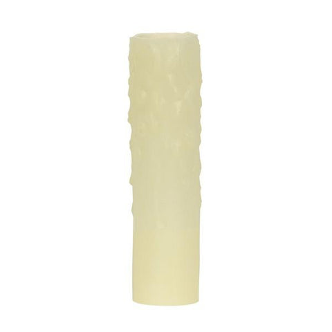 SATCO products 80/1973 4" IVORY BEES WAX CANDLE COVER