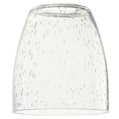 Westinghouse 8509000 - Clear Seeded Glass Shade - 2 1/4-Inch Fitter