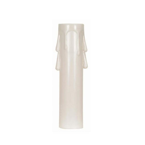 SATCO products 90/1257 2 1/2" CAND IVORY DRIP COVER
