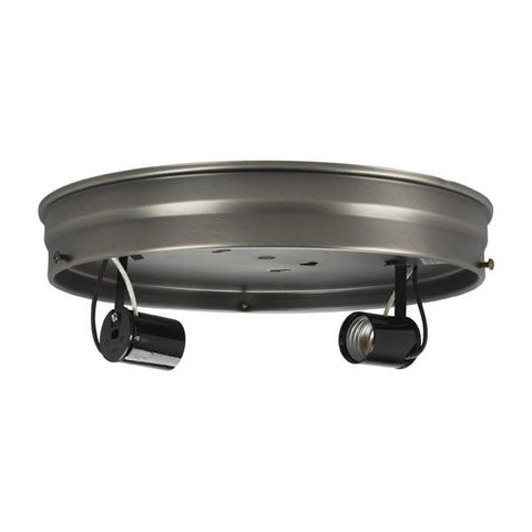 SATCO products 90/1433 10"BRUSHED NICKEL PAN