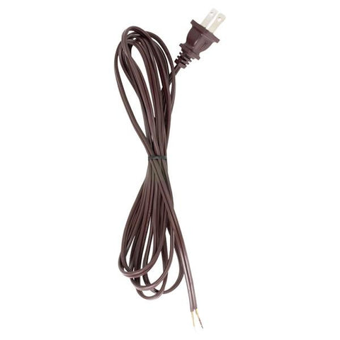 SATCO products 90/1524 8' BROWN CORD SET SPT-1
