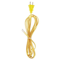 SATCO products 90/1526 8' CLEAR GOLD CORD SET SPT-1
