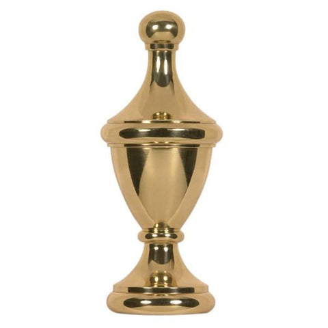 SATCO products 90/1734 PB FINISH LARGE URN FINIAL