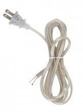 SATCO products 90/2460 10 FT #18/2 SPT-1 105 WHT CORD