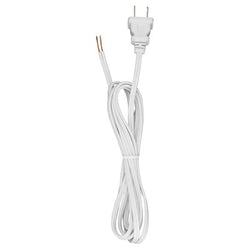 SATCO products 90/2417 7' 18/2 SPT-1 105 WHITE CORD