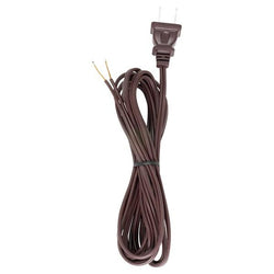 SATCO products 90/2462 10 FT #18/2 SPT-1 105 BRN CORD