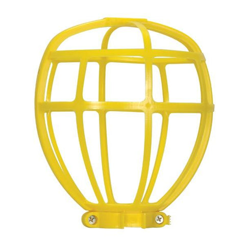 SATCO products 90/2612 YELLOW TROUBLE LIGHT CAGE WITH