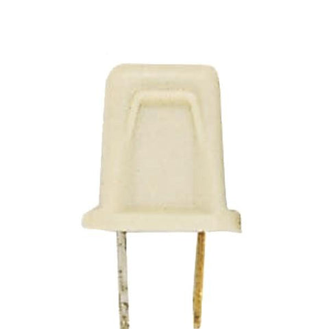 SATCO products 90/393 IVORY SNAP PLUG