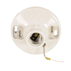 SATCO products 90/443 PORCELAIN KEYLESS W/CHAIN