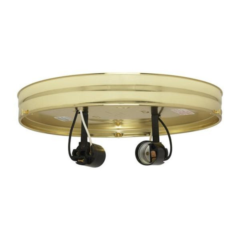 SATCO products 90/766 POL BR 10" PAN