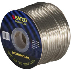 SATCO products 93/168 SPOOLWIRE 18/2 SPT2 CLEAR/SILV