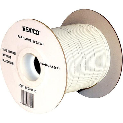 SATCO products 93/321 18/1 AWM WHITE 150 DEG UL3321
