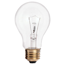 Sylvania  S2999  135 watt A21 Incandescent; Clear; 8000 average rated hours; 1750 lumens; Medium base; 120 volts; 6/Pack