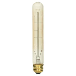 Satco  S2421  40 watt T9 Incandescent; Clear; 3000 average rated hours; 160 lumens; Medium base; 120 volts
