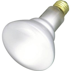 Satco  S2810  30 watt R20 Incandescent; Frost; 2000 average rated hours; 185 lumens; Medium base; 130 volts