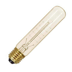 Satco  S2426  40 watt T9 Incandescent; Clear; 3000 average rated hours; 160 lumens; Medium base; 120 volts