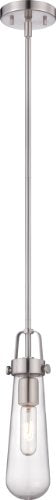 NUVO 60/5262 Beaker - 1 Light Mini Pendant with Clear Glass