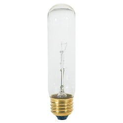 Satco S3702 40 watt T10 Incandescent; Clear; 2000 average rated hours; 280 lumens; Medium base; 120 volts